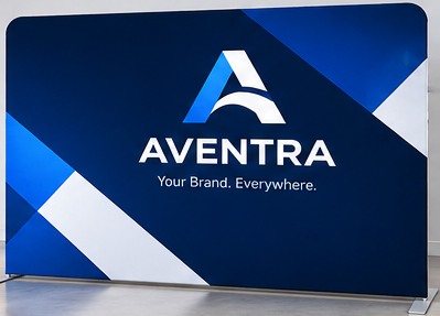 Straight Tension Fabric Display Backdrop