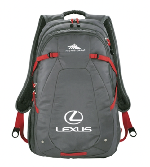 Custom printed backpack